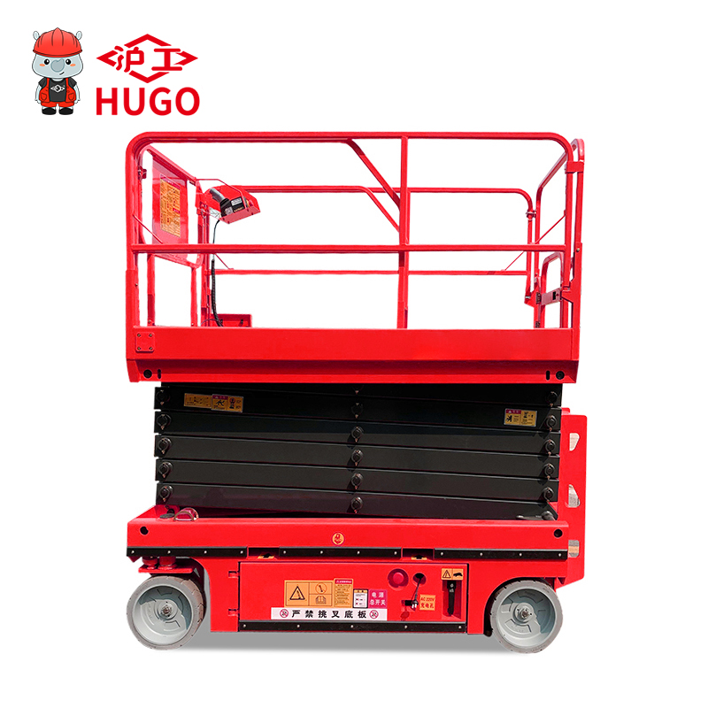 HUGO 6M 300KG Full Self Elevatio Maximum Outdoor mobile HYDRAULICUS Elevatio Platform Altitudo Opus Leva Mensam