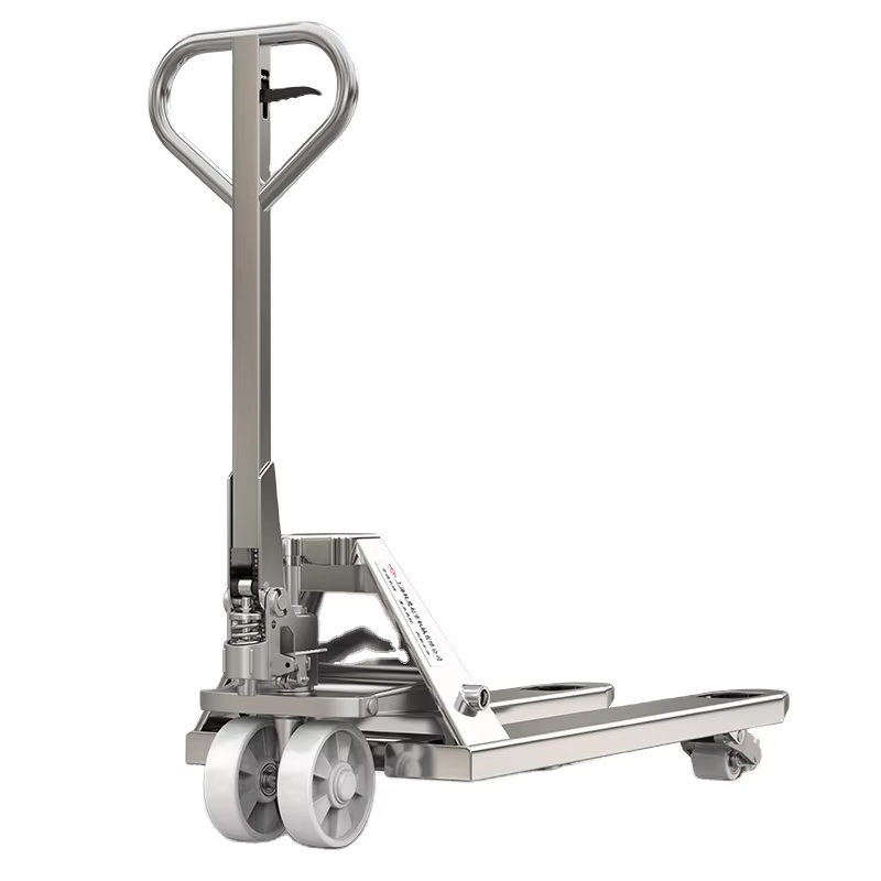 Stainless Steel Manual Pallet Truck 2 Ton