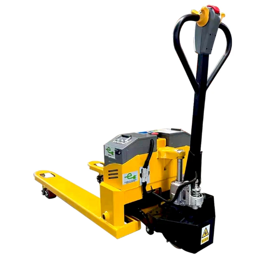 Semi Electric Pallet Truck Hydraulic Rough Terrain Battery Powered Pallet Truck Pallet Jack